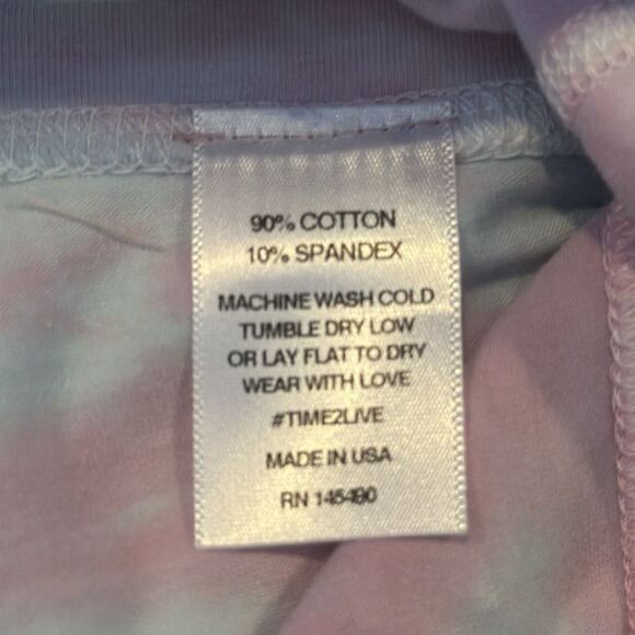 Electric & Rose Women’s Multi Color Tie Dye Leggings - Picture 3 of 5